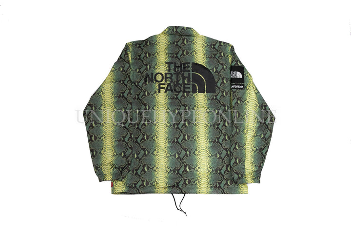 Supreme The North Face Snakeskin Taped Seam Coaches Jacket SS