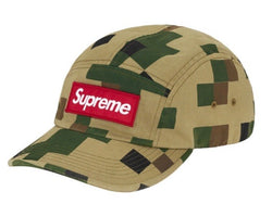 Supreme Military Camp Cap Olive Digi Camo FW20