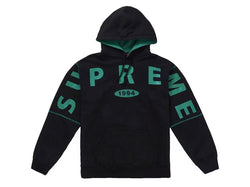 Supreme Spread Logo Hooded Sweatshirt Black FW19