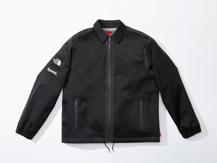 Supreme x The North Face Summit Series Outer Tape Seam Coaches Jacket Black SS21