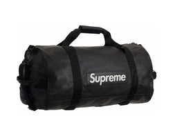 Supreme x Nike Leather Duffle Bag Black FW19
