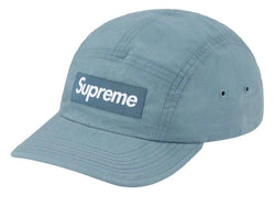 Supreme Dry Wax Cotton Camp Cap Bright Slate FW20