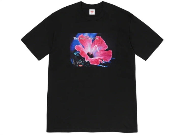 Supreme Yohji Yamamoto This Was Tomorrow T-shirt Black FW20