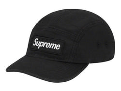 Supreme Military Camp Cap Black FW20