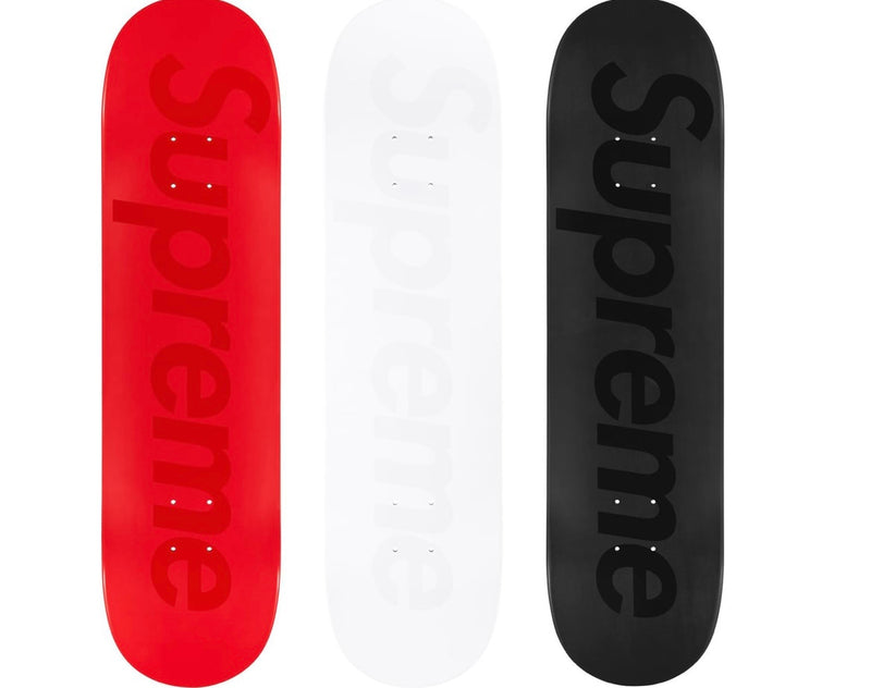 SupremeのTonal Box Logo Skateboard Deck SUPREME TONAL BOX LOGO SKATEBOARD DECK SS23 – UniqueHype