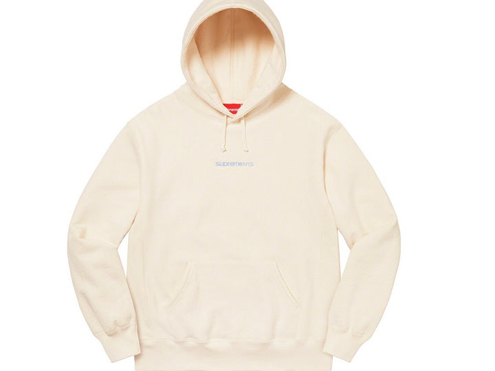 Supreme Number One Hooded Sweatshirt Natural FW21