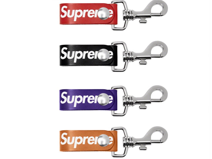 Supreme Leather Key Loop SS21