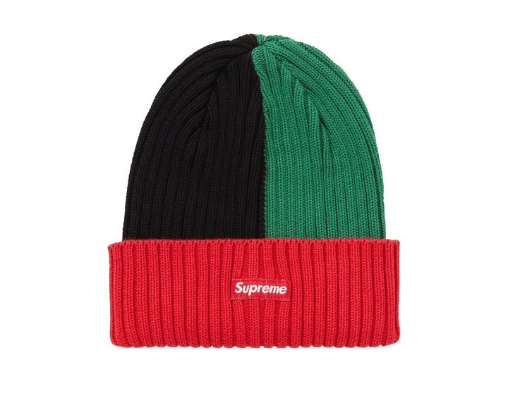 Supreme Overdyed Ribbed Beanie Mixed Red SS20