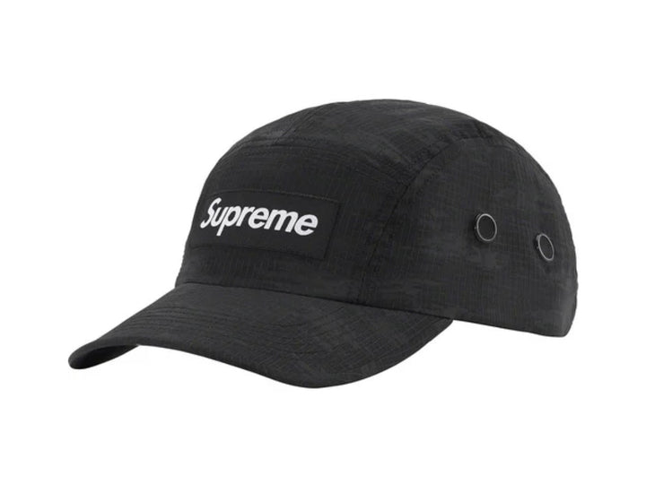 Supreme Broken Camo Camp Cap Black SS22