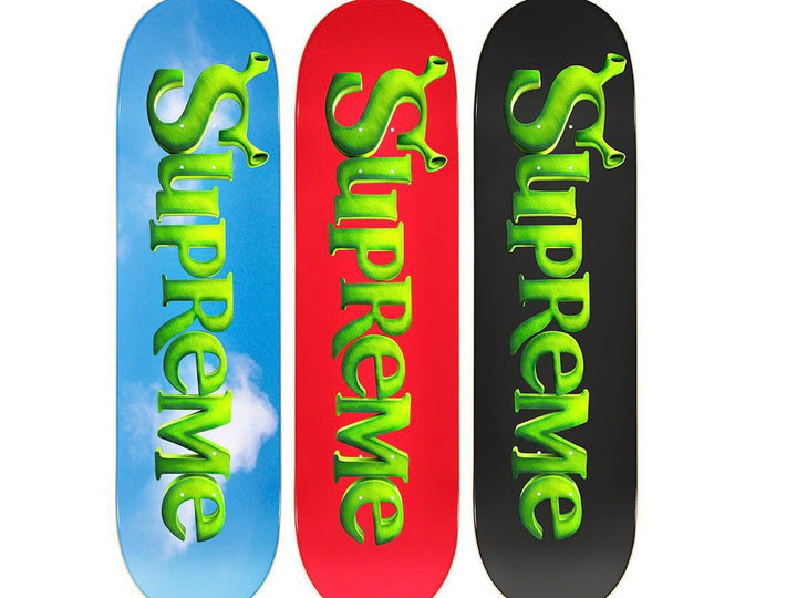 Supreme Shrek Skateboard Deck FW21